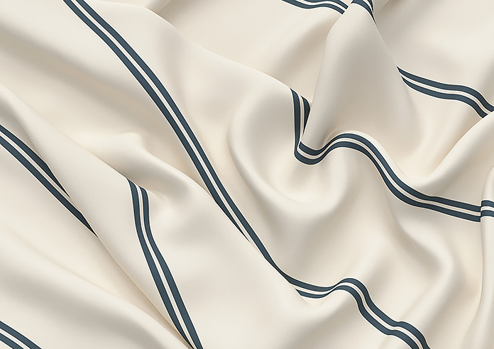 The British Stripe Co. Victoria, Polzeath No.1 - Twist&Fit Roman Blind - Image 4